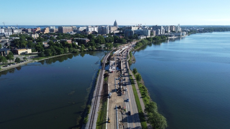 John Nolen Drive Construction