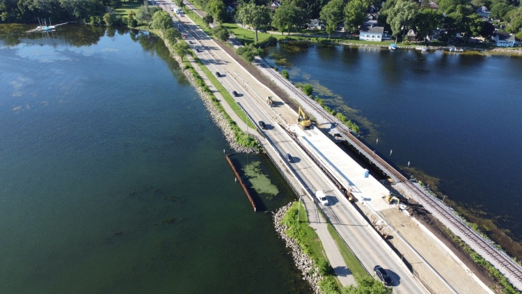 John Nolen Drive Construction