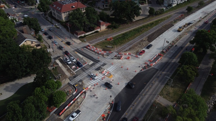 John Nolen Drive Construction