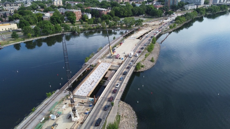 John Nolen Drive Construction