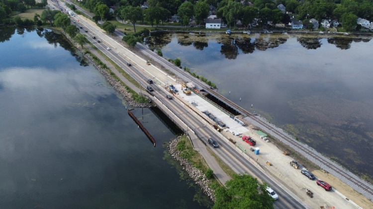 John Nolen Drive Construction