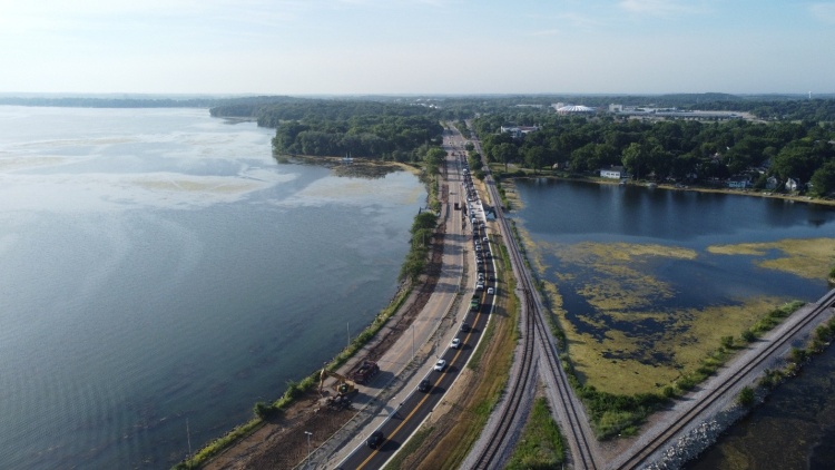 John Nolen Drive Construction