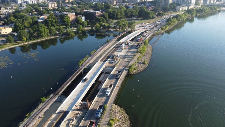 John Nolen Drive Construction