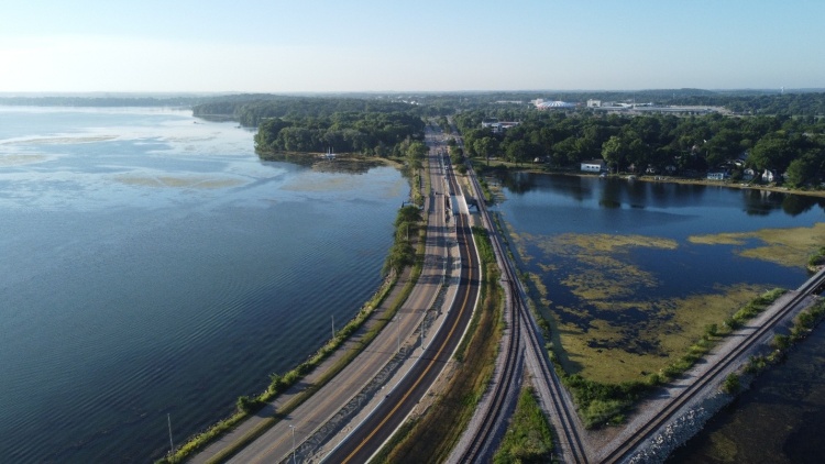 John Nolen Drive Construction