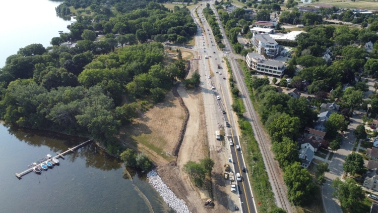 John Nolen Drive Construction 