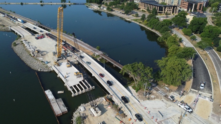 John Nolen Drive Construction