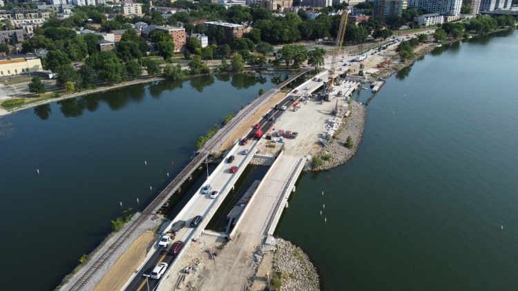 John Nolen Drive Construction