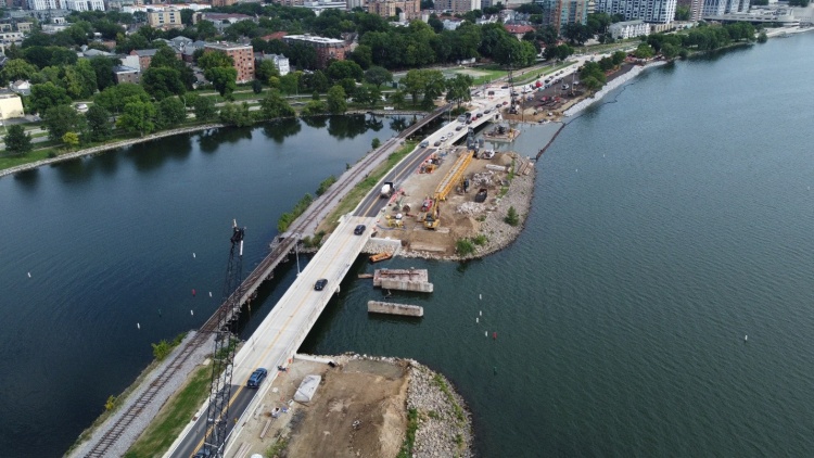 John Nolen Drive Construction