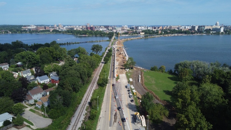 John Nolen Drive Construction