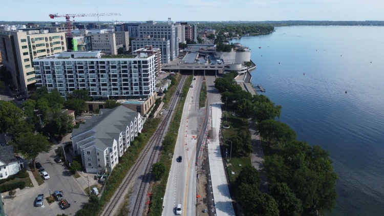 John Nolen Drive Construction