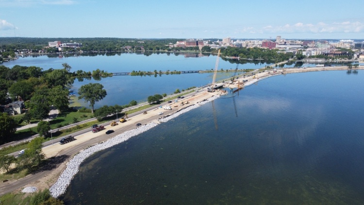 John Nolen Drive Construction
