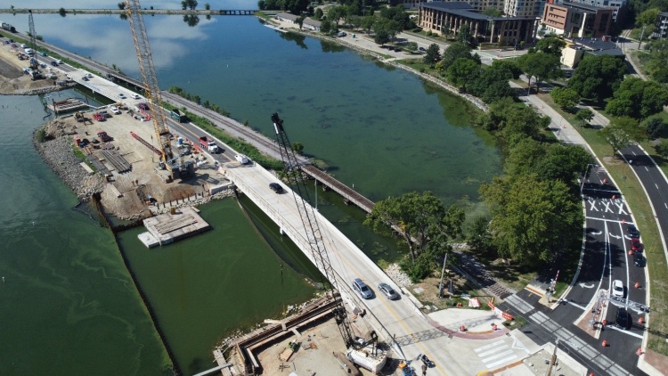 John Nolen Drive Construction