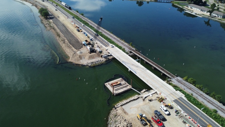 John Nolen Drive Construction