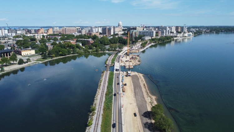 John Nolen Drive Construction