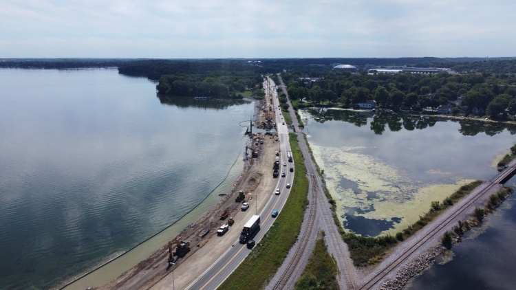 John Nolen Drive Construction