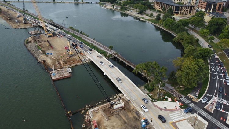 John Nolen Drive Construction