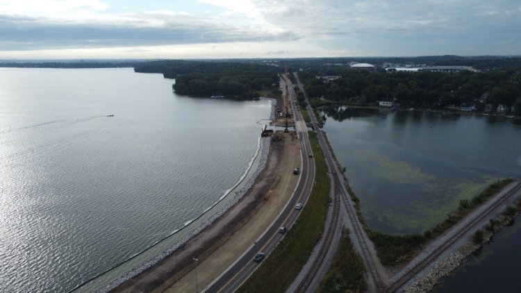 John Nolen Drive Construction
