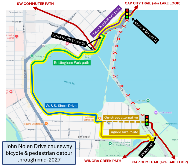 detour map