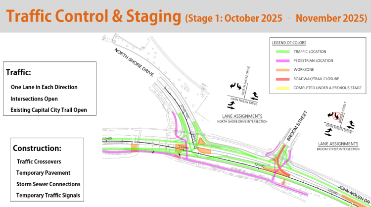 Traffic Control and Staging for October 2025 to November 2025