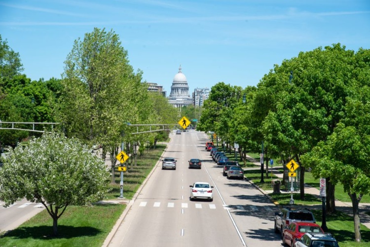 Arterial street example