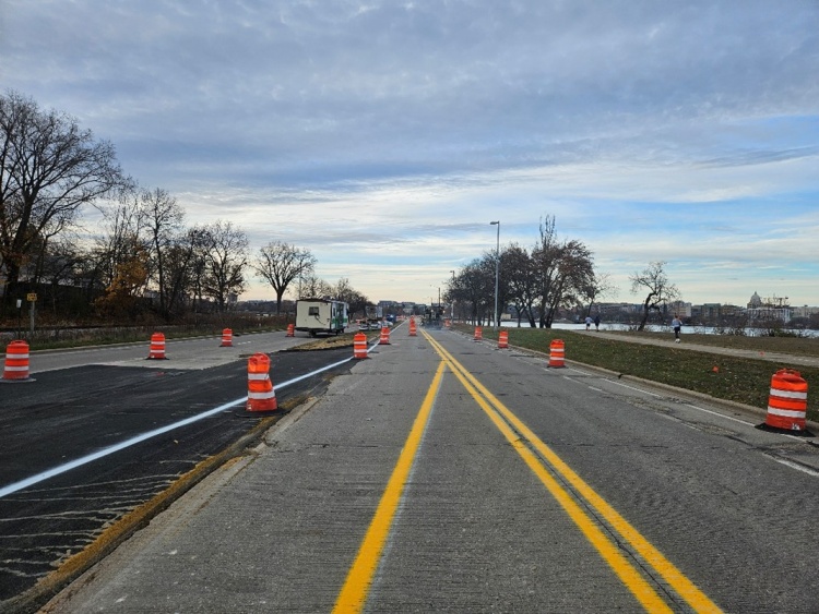 John Nolen Drive progress 11-21