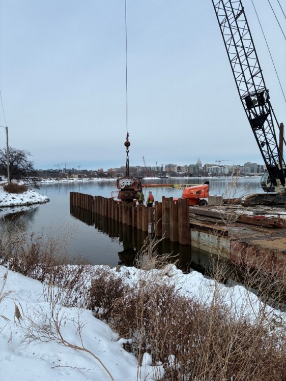 john nolen drive construction 