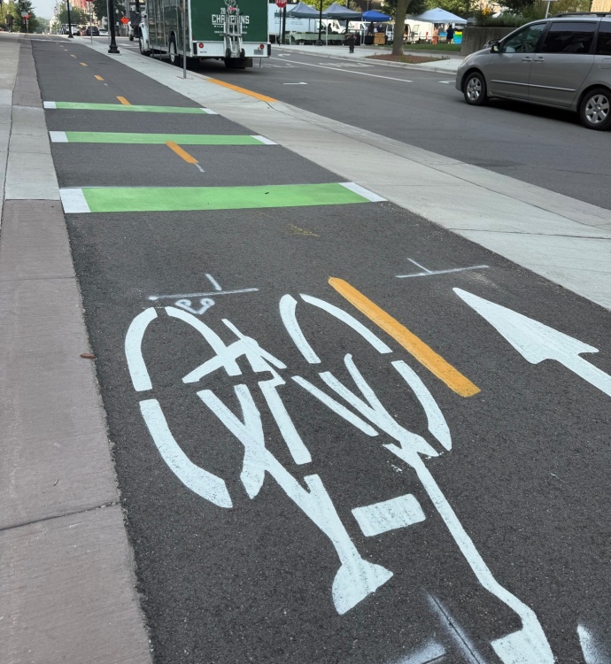 wilson street bike lane