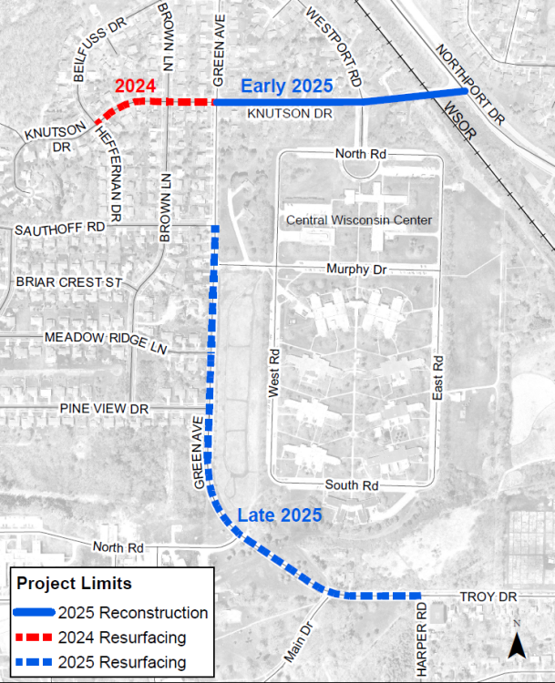 Knutson/Troy/Green Project Map