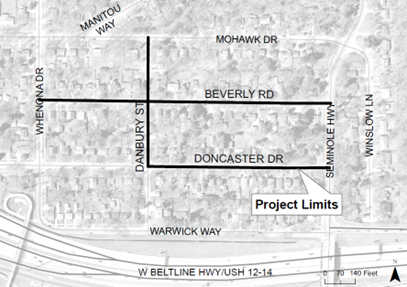Doncaster Beverly Danbury Reconstruction Exhibit A Map