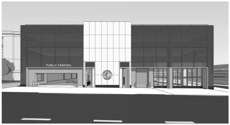 Judge Doyle Podium Rendering
