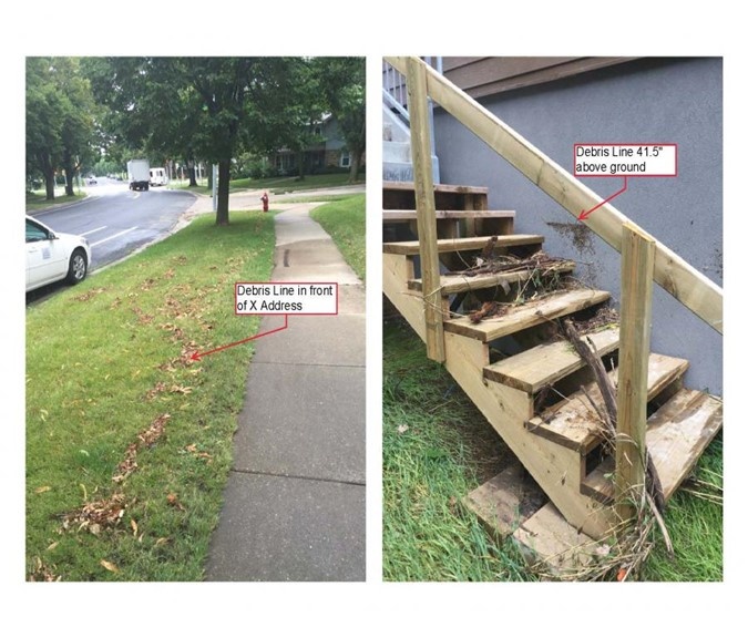 Flooding example