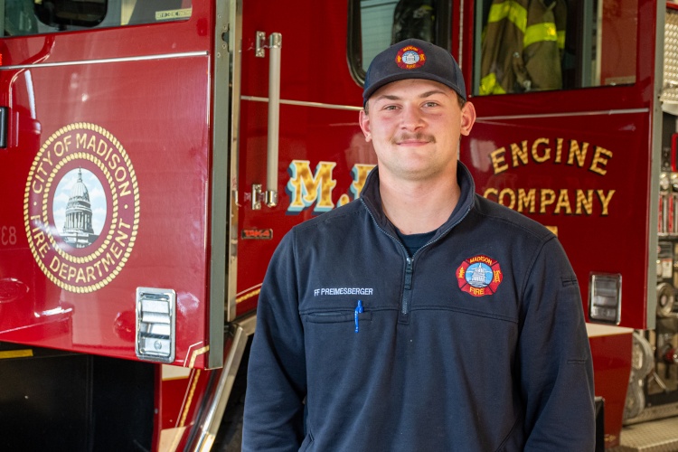 Firefighter/EMT Kian Preimesberger