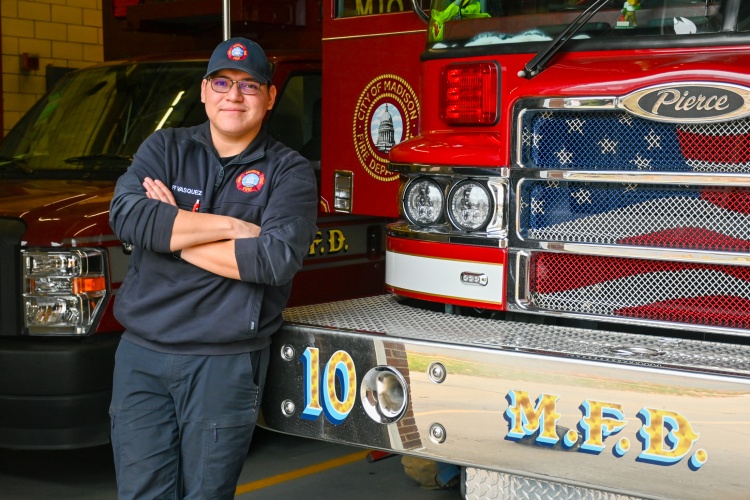 Firefighter/EMT Kenny Vasquez