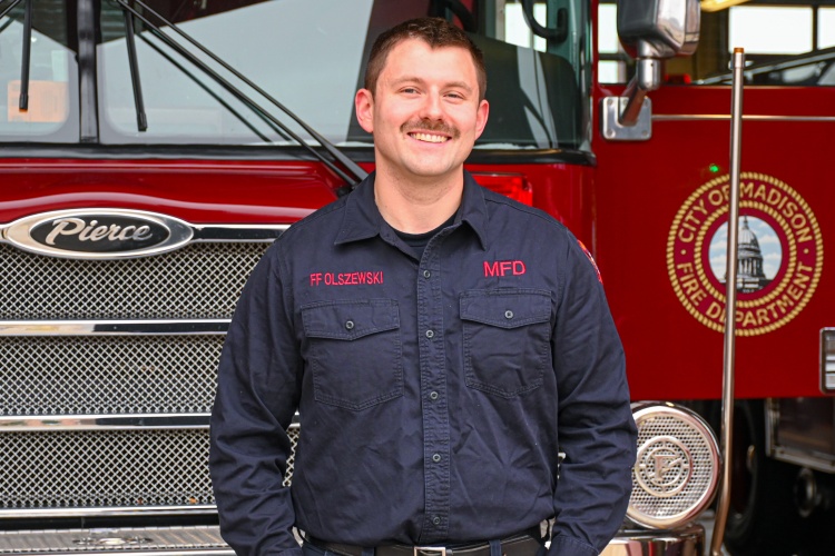 Firefighter/EMT Tyler Olszewski