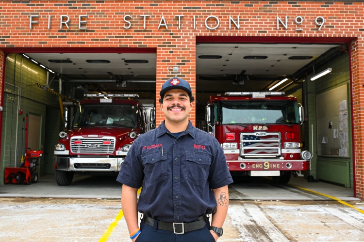 Firefighter/EMT Bryan Guzman