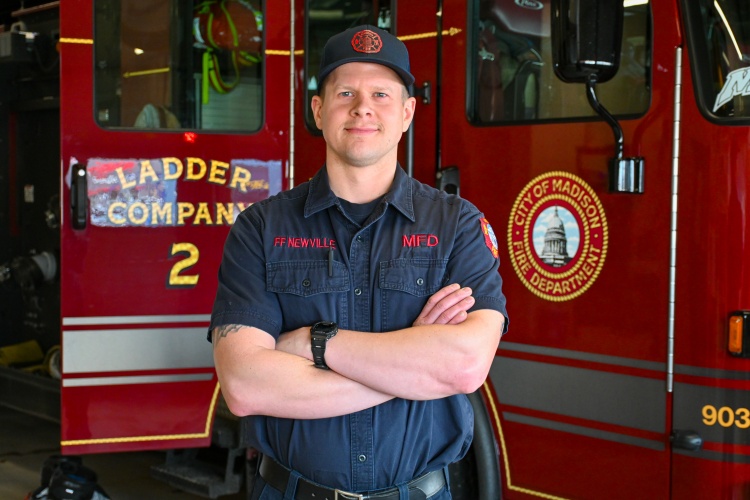 Firefighter/EMT Adam Newville
