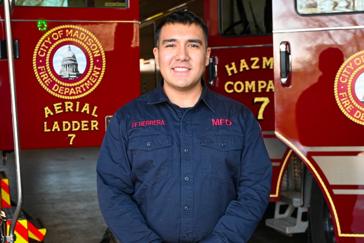 Firefighter/EMT Diego Herrera
