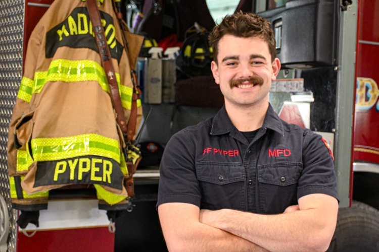 Firefighter/EMT Aidan Pyper