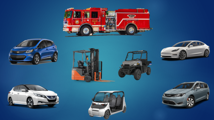 EVs owned by the City