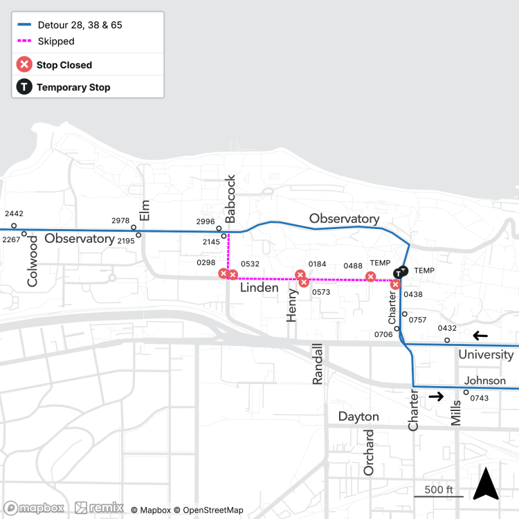 Linden St. closures