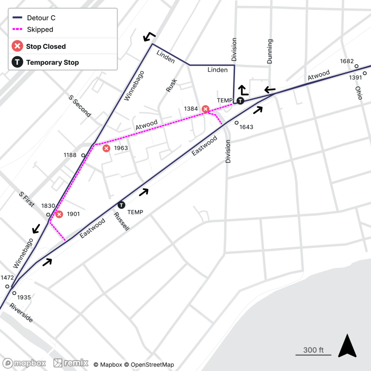 portion of atwood ave. is closed due to atwood fest