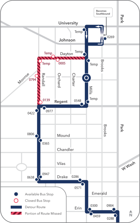 dayton and randall detours