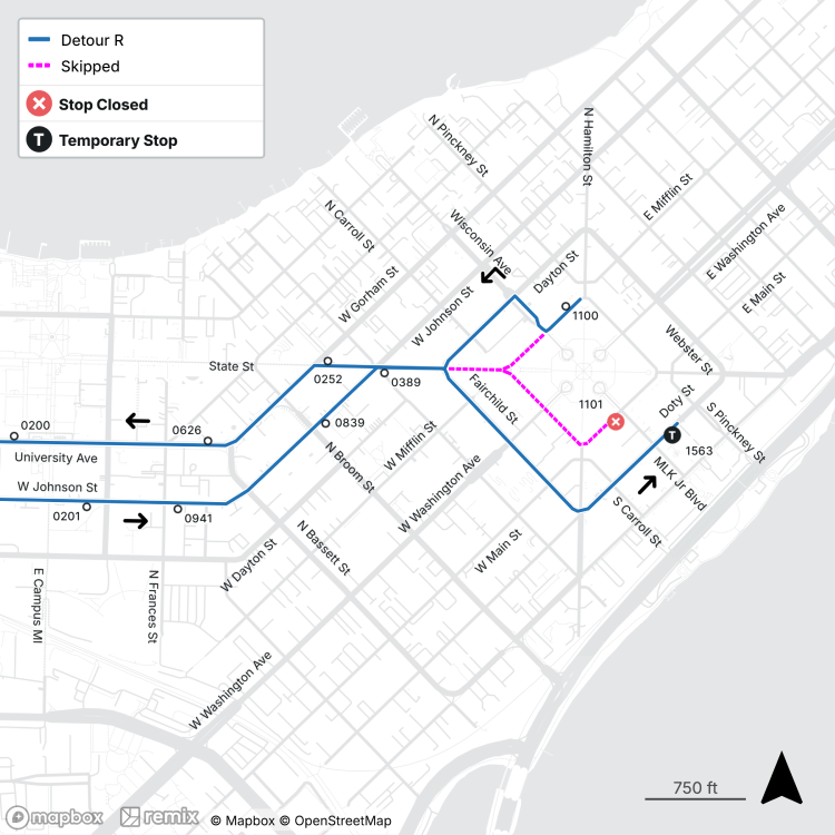 street closures around the capitol