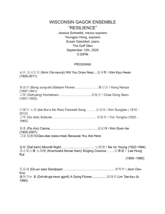 Program of Performance