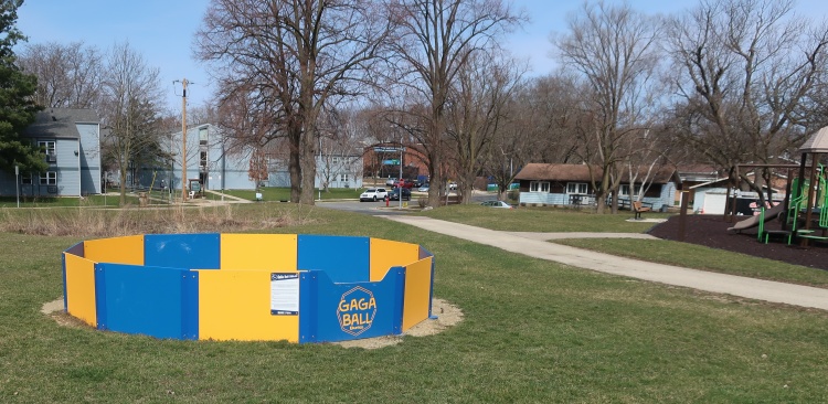 gaga pit at Penn Park
