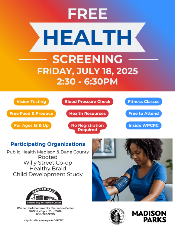 heath screening flyer
