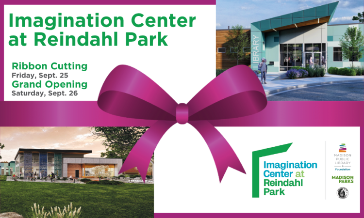 imagination center ribbon cutting and grand opening invite
