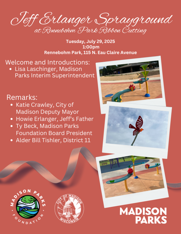 sprayground ribbon cutting event tuesday, july 29 at 1pm