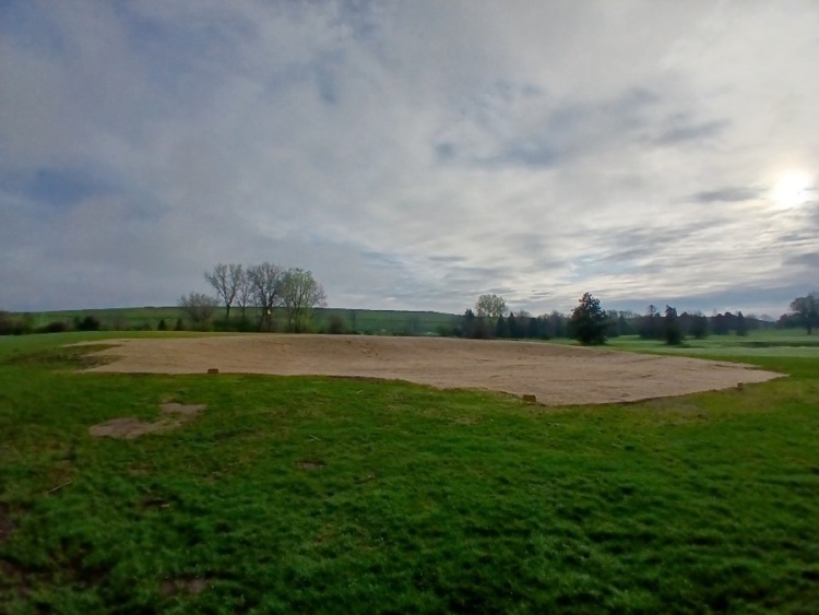 new grass bunker