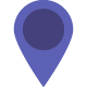 Purple map marker